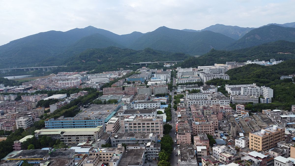 2021年10月6日,广东东莞,清溪镇.