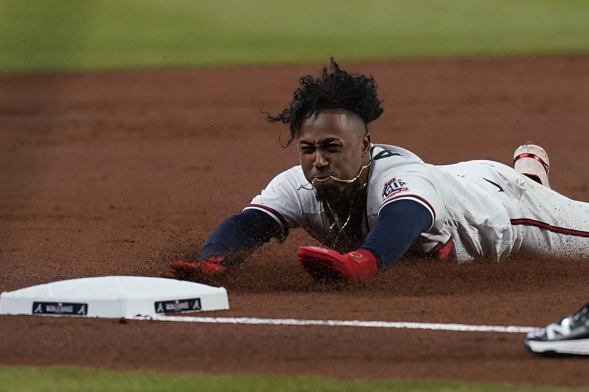 2021年10月31日,美国,2021mlb世界大赛g5,亚特兰大勇士vs休斯顿太空人