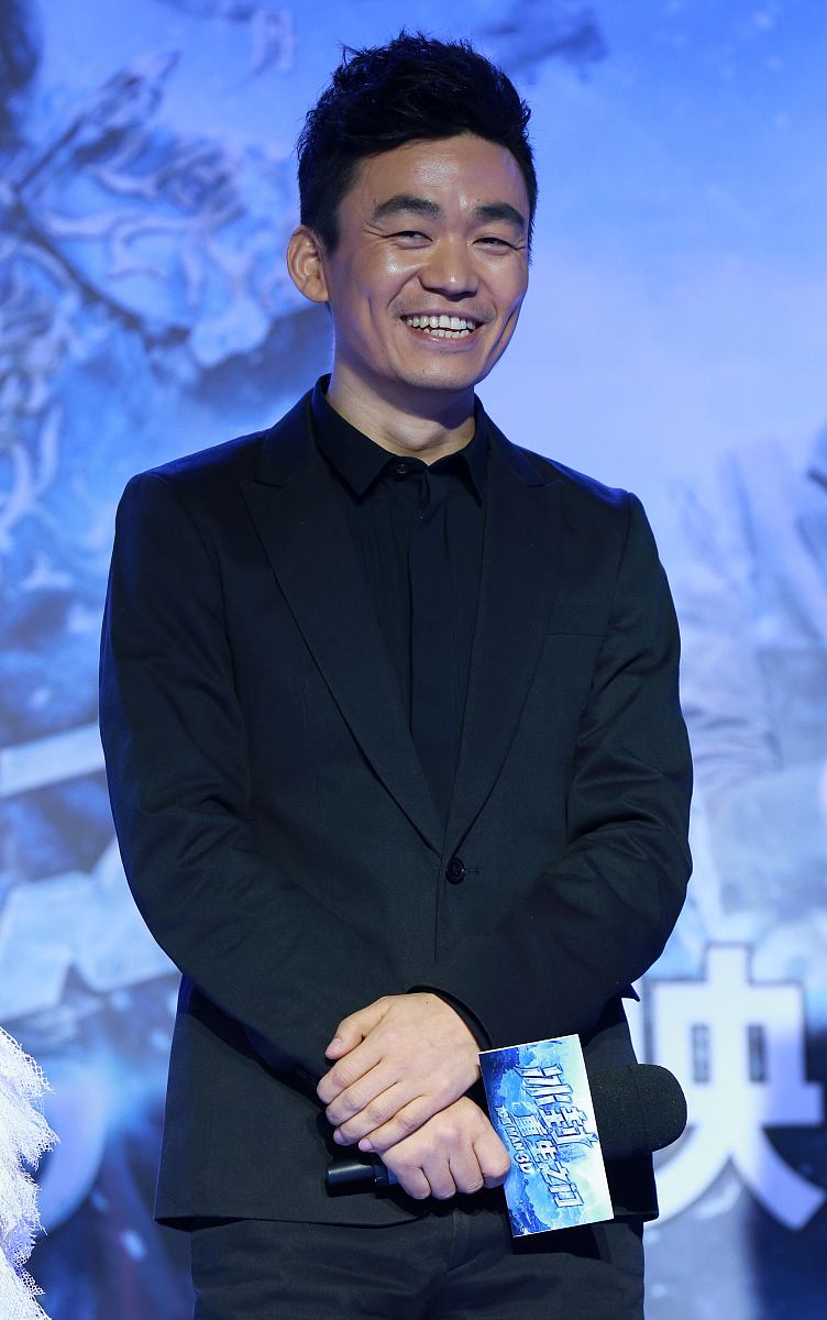2014年4月22日,北京,电影《冰封:重生之门》首映.王宝强 ,
