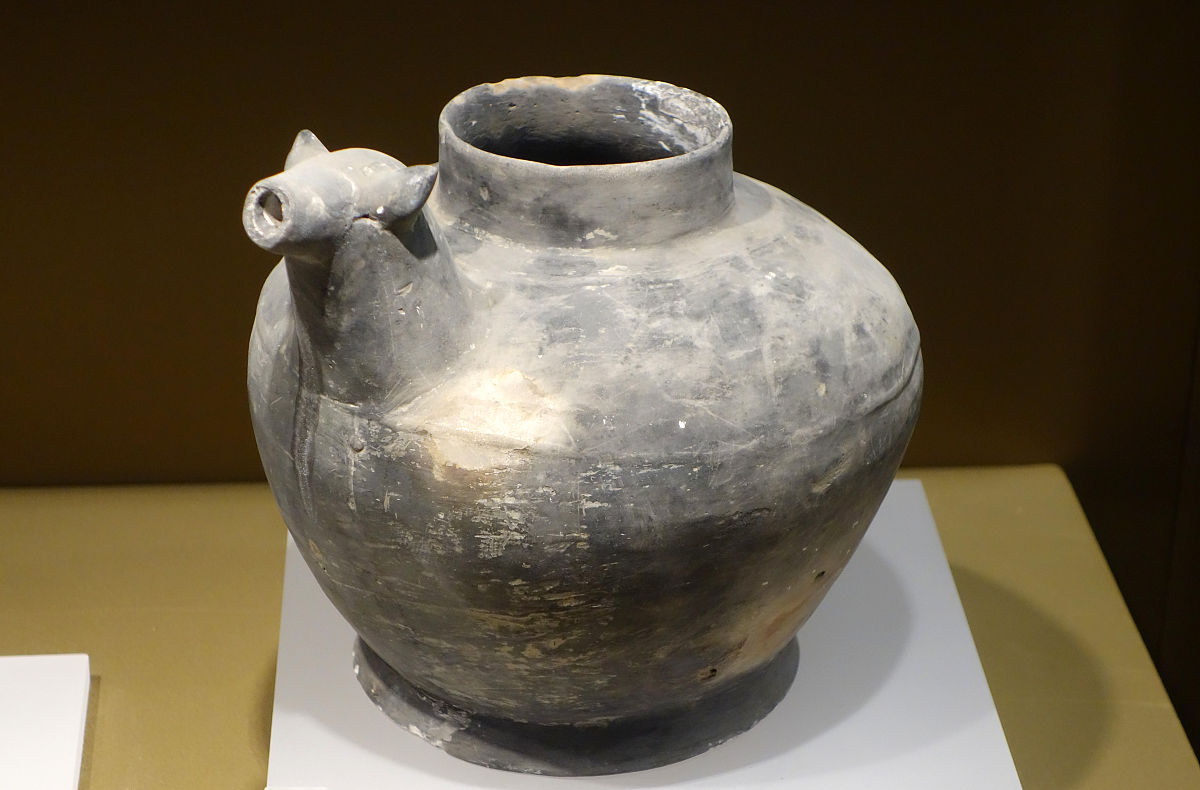 2019年05月27日,陶壶,新石器时代,苏州相城区出土,江苏南京博物院古代
