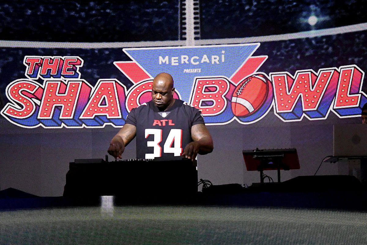 2021年2月7日,美国坦帕,2021超级碗the shaq bowl活动举行.tampa, flo