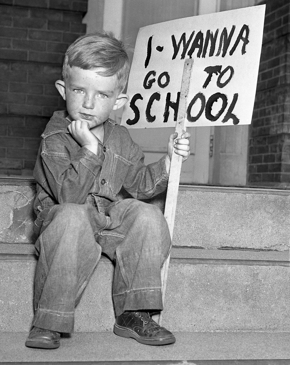 举着牌子的小男孩.boy (4-5) holding placard