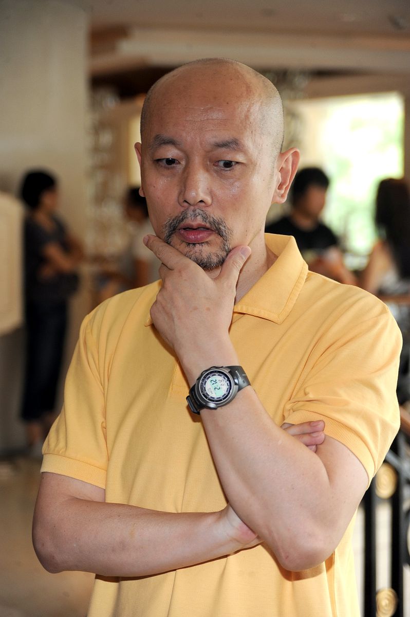 2009年7月1日,北京,电影《气喘吁吁》海报揭幕及官网启动仪式正式举办