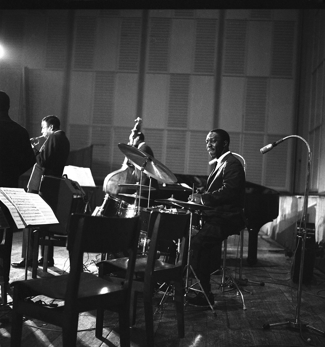 unspecified - january 01: photo of art blakey (photo by michael 