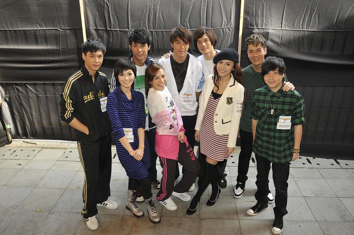 2009年11月7日,香港,沙田单车节2009启动日活动.蓝奕邦,江若琳,叶文辉