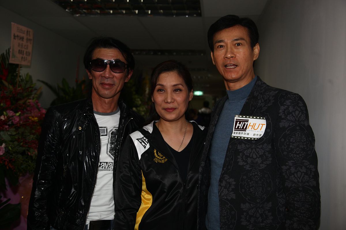 2010年3月26日,香港,hit hut电影动作训练创作室开幕.郑少秋+++_+++开