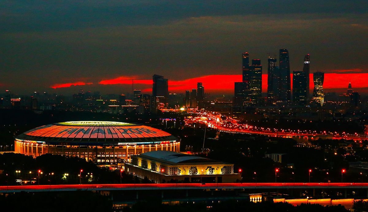 2018年7月14日,俄罗斯莫斯科,2018俄罗斯世界杯决赛前瞻,莫斯科静待大