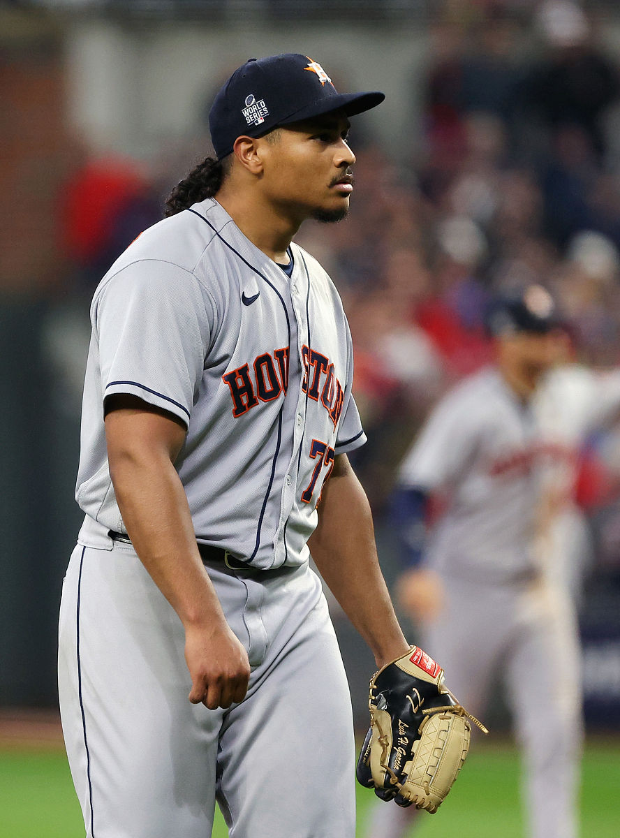 2021年10月29日,美国,2021mlb世界大赛第3场,休斯顿太空人vs亚特兰大