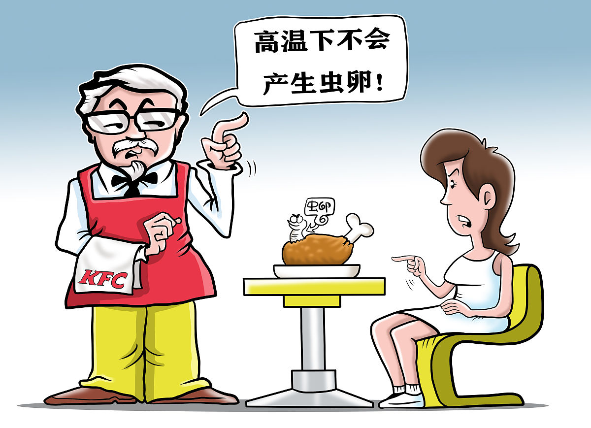 肯德基疯狂星期四段子：鸡腿断裂的爆笑时刻！