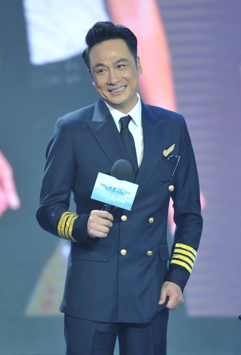 2015年01月04日,北京,电影《冲上云霄》记者会. , 吴镇宇