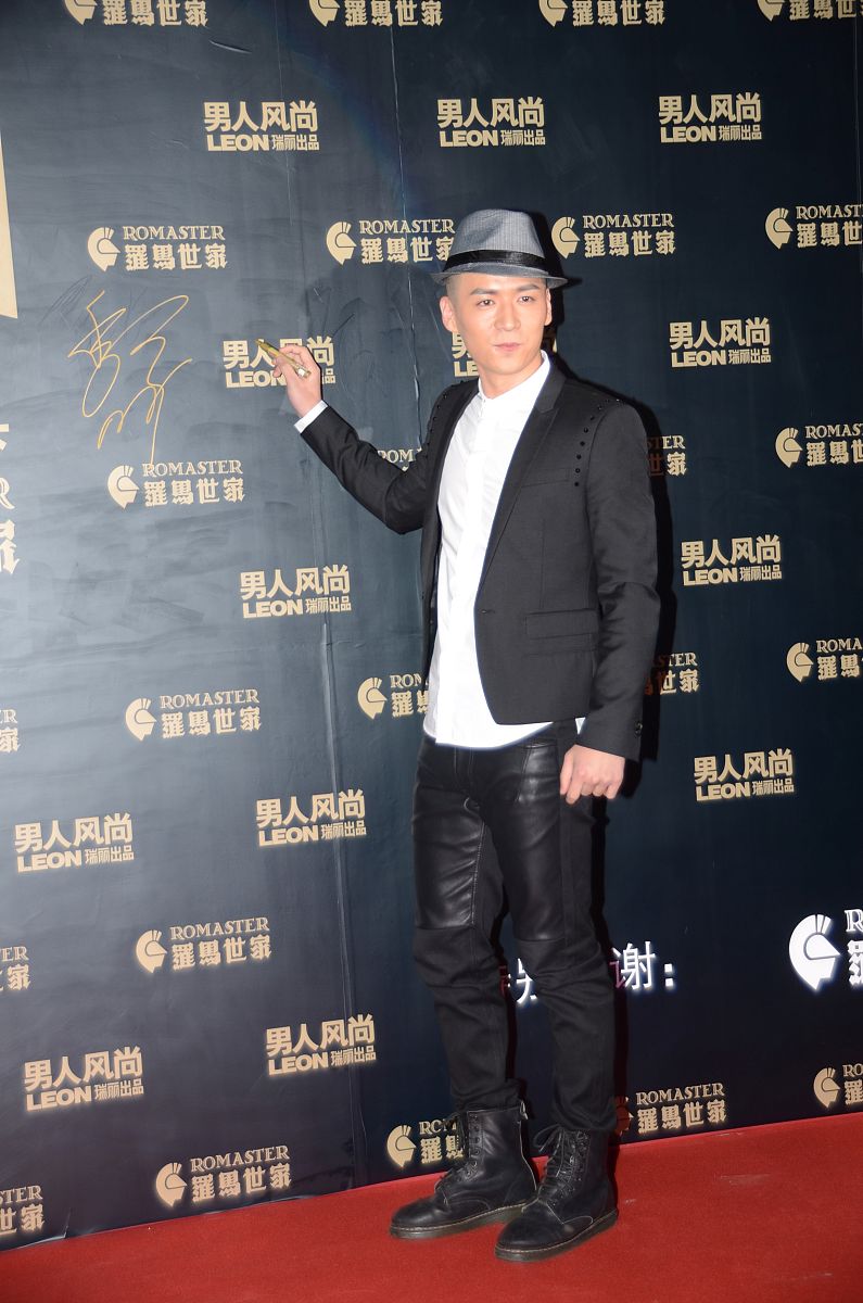 2013年10月26日,上海,2013男人风尚盛典举行.魏千翔