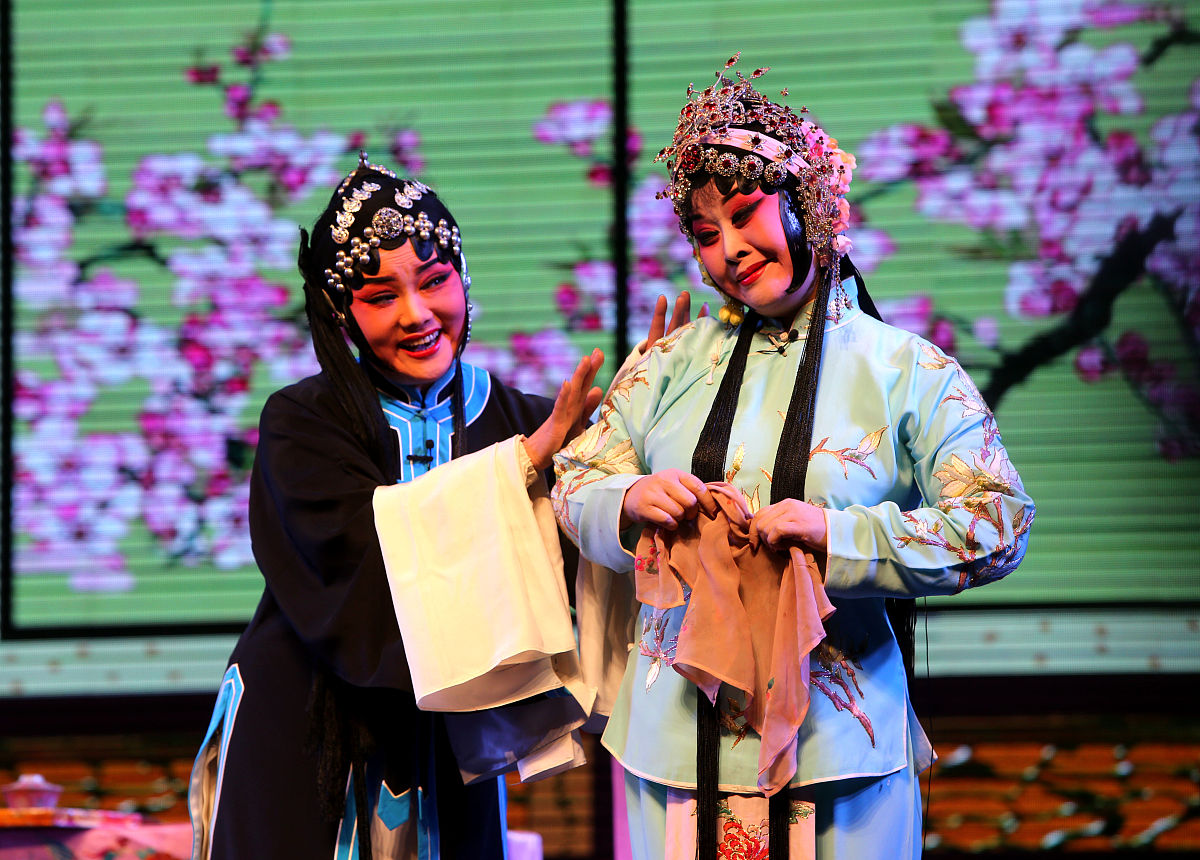 2020年10月6日,西安,梅花奖得主张涛,李淑芳等联袂主演的秦腔经典传统