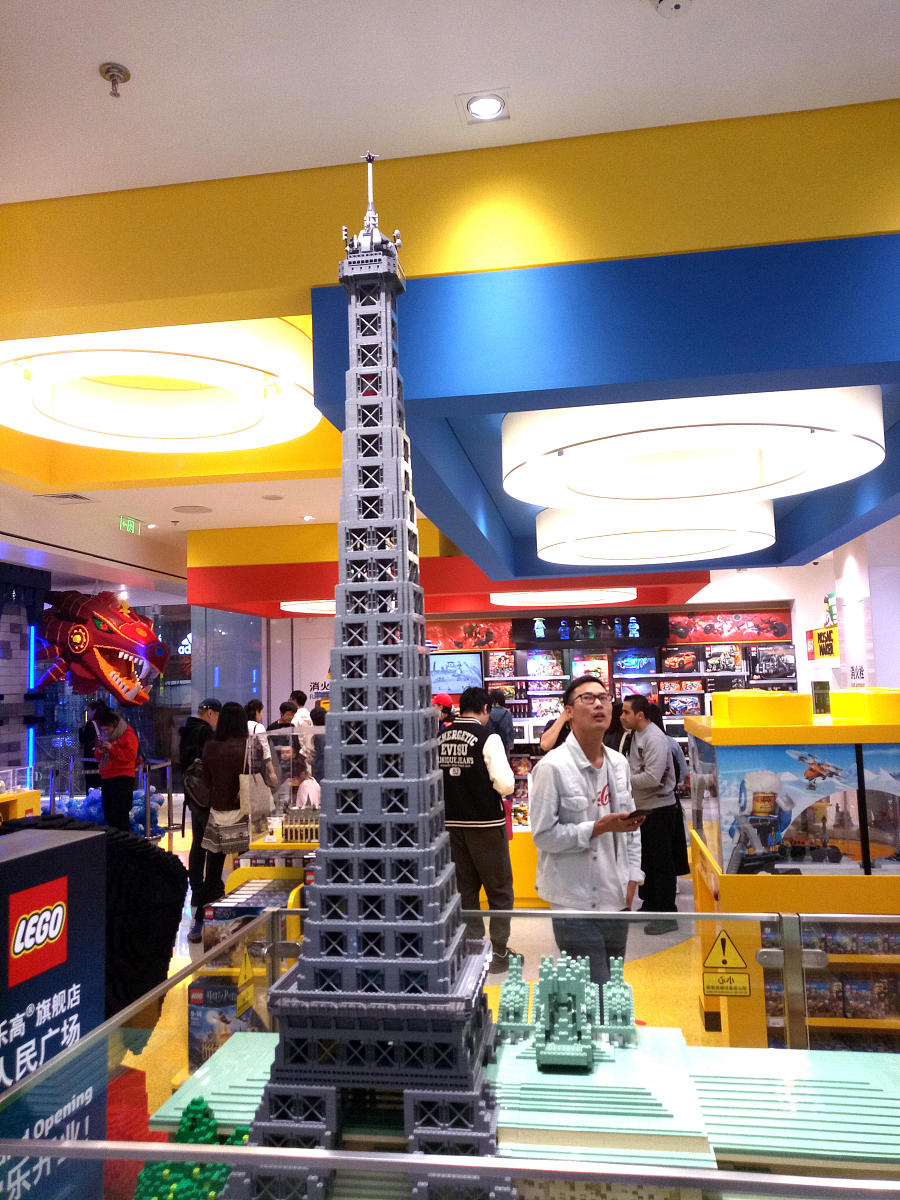 上海乐高环贸店市场调研数据分析