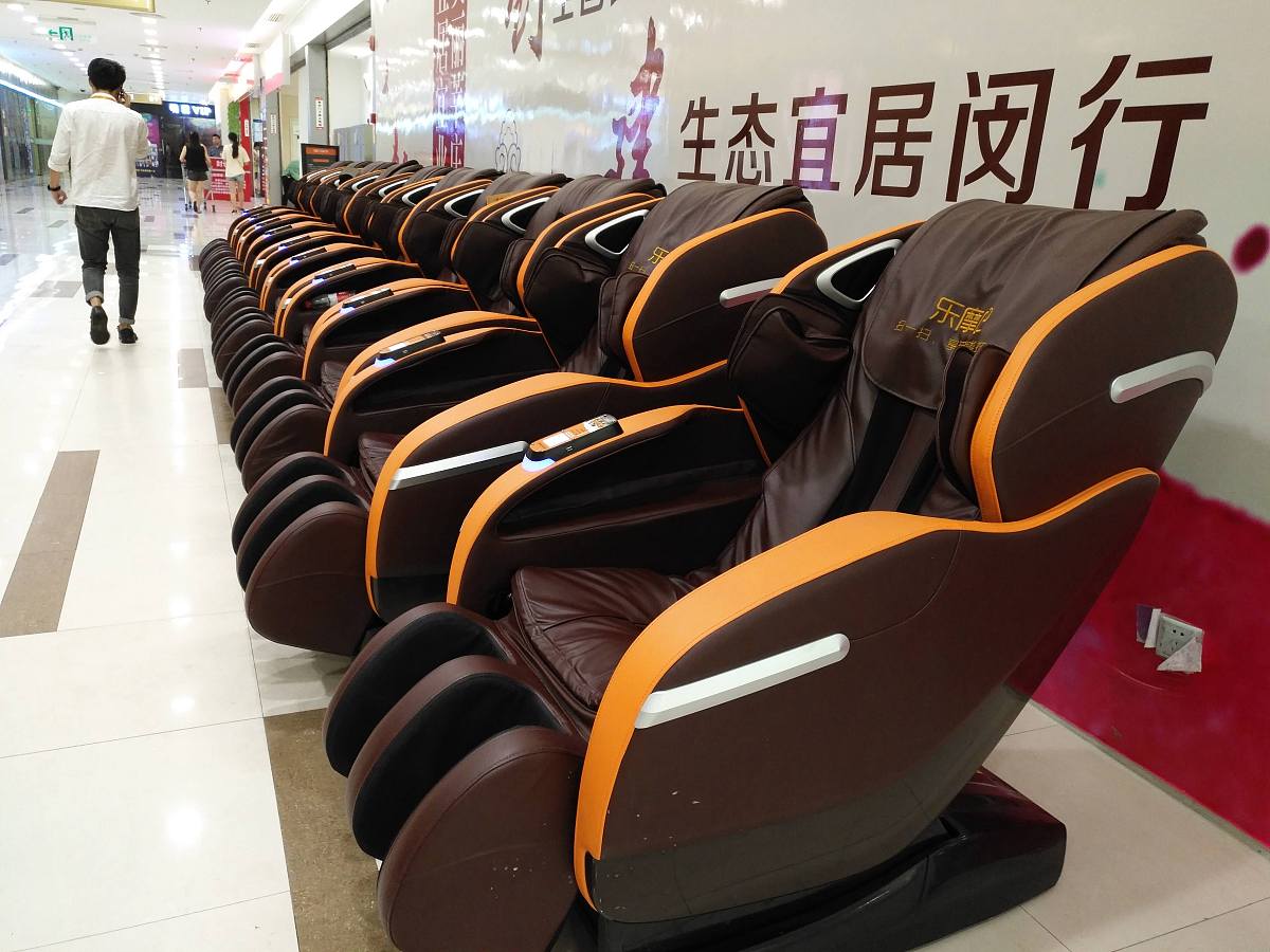 扫码按摩椅改装成免费