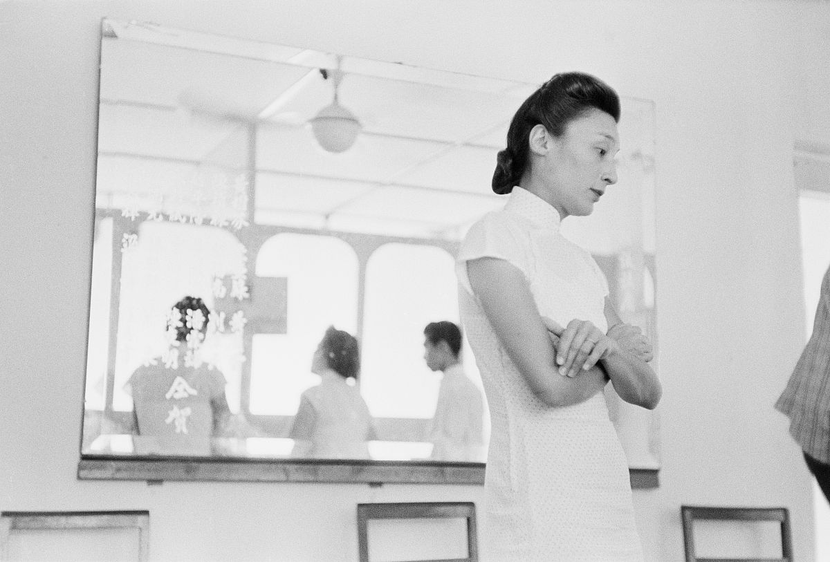 约1960年代,华裔女作家韩素音.chinese-born writer and physician ha
