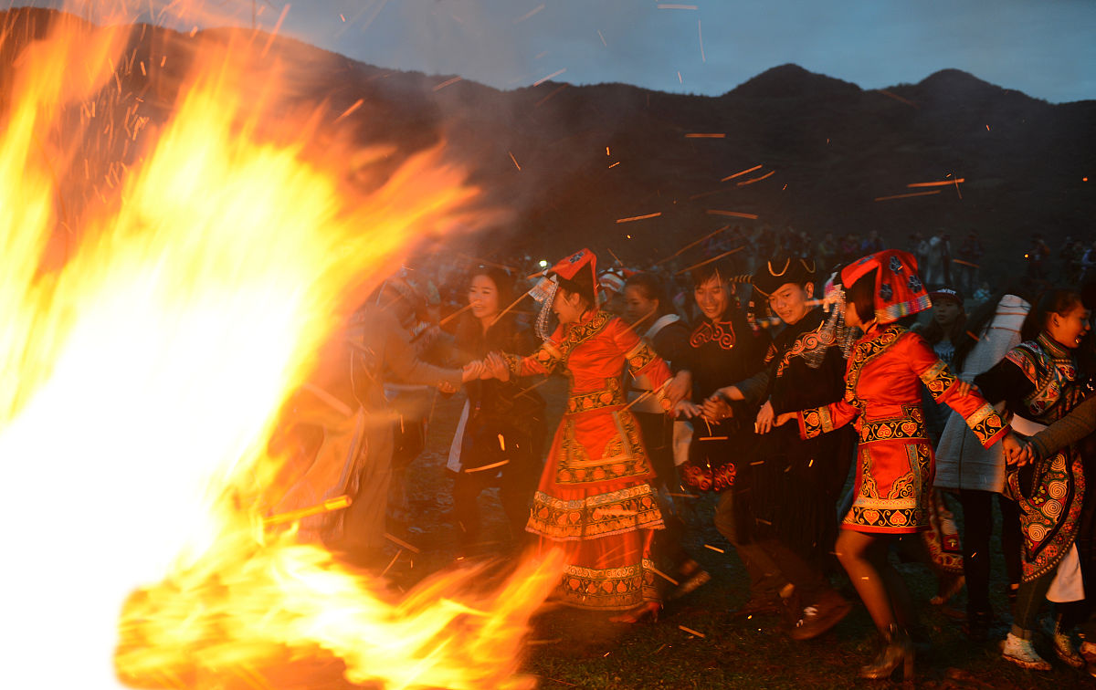 请600字博客文章主题是：火把节是哪个族