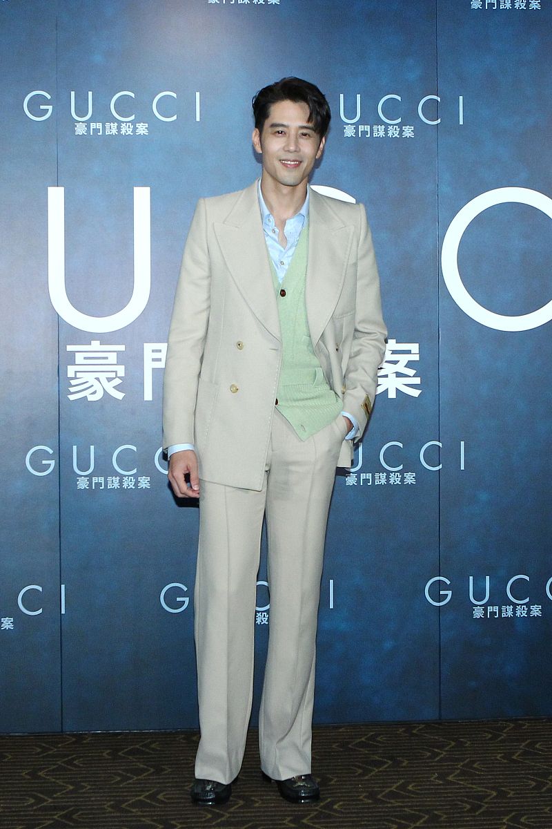 2022年1月6日,台北,《gucci:豪门谋杀案》举行首映派对.胡宇威,hush,