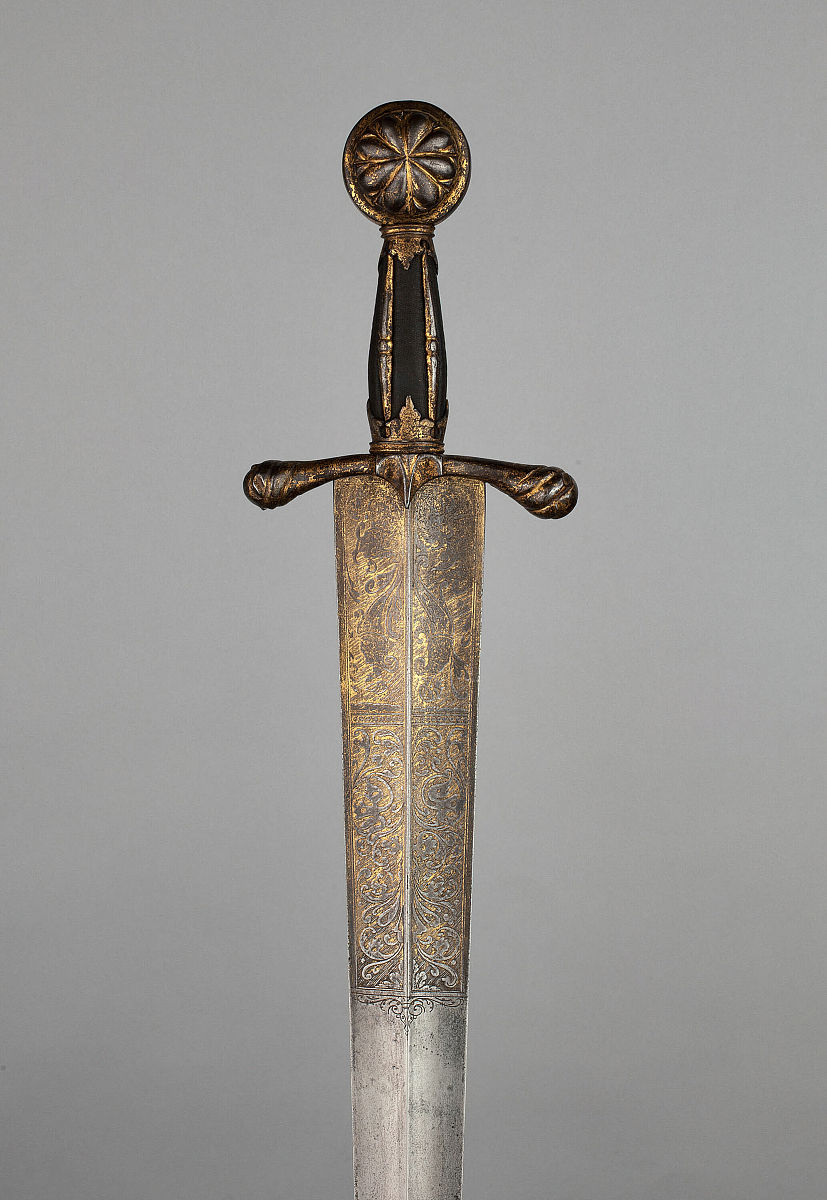 sword, northern italy, circa 1500. artist unknown. (photo by her