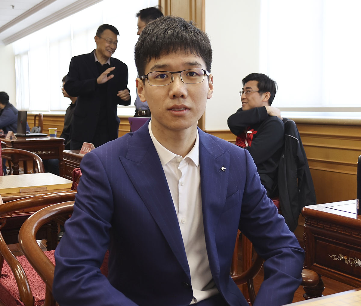 2021年4月19日,上海市,第十七届倡棋杯中国围棋锦标赛开赛.