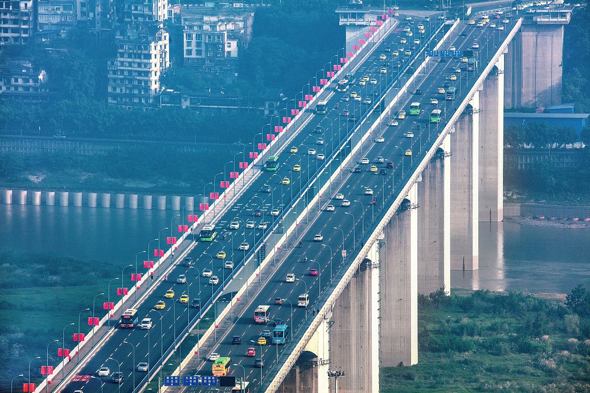 重庆长江大桥重庆石板坡长江大桥的历史重庆石板坡长江大桥的建造工艺