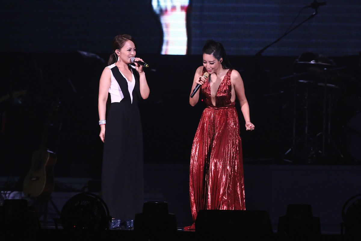 2015年8月30日,台北,明星演唱会举行.戴爱玲,a-lin(黄丽玲)