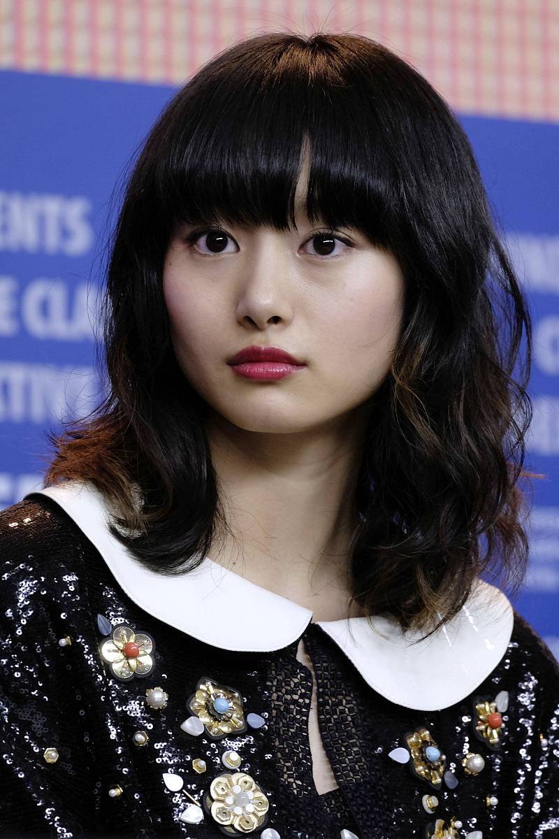 schauspielerin shioli kutsuna w鋒rend der pressekonferenz zum fi