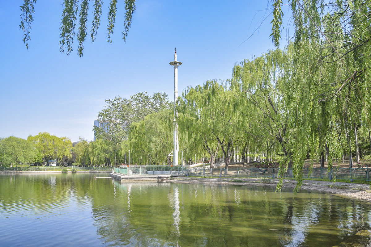 2021年4月28日,北京大兴亦庄,经济技术开发区国际企业文化园.