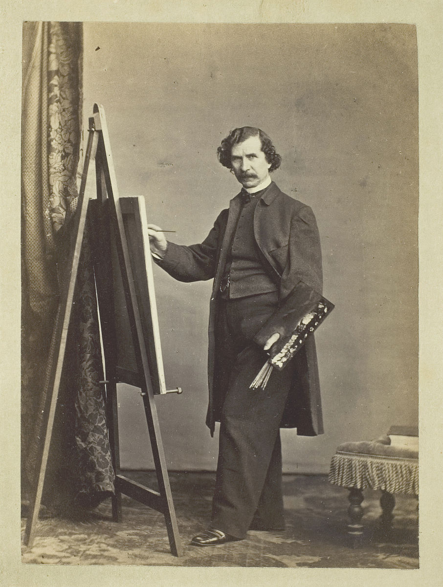 george p. a. healy, 1855/65. a work made of albumen print. artis
