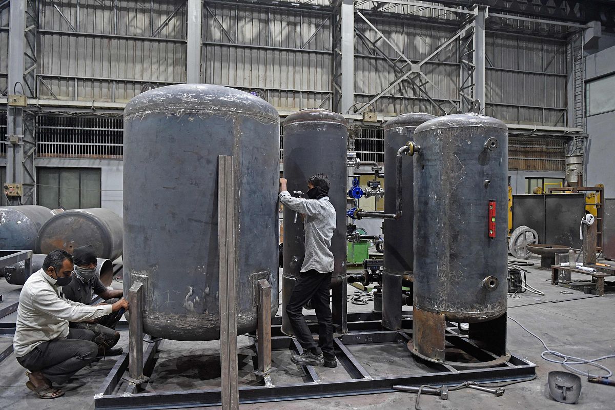 激光切割液氧罐压力值