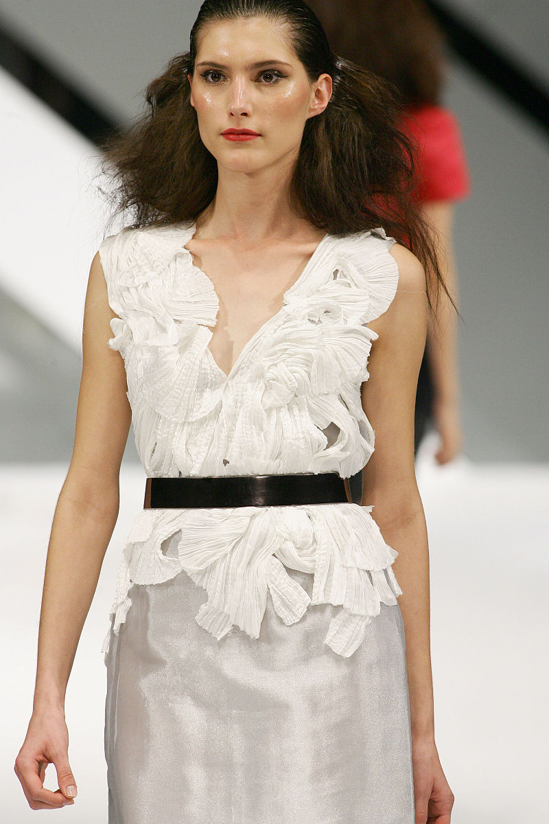 2010年1月19日讯,香港,2010香港时装周(秋冬).moiselle品牌秀场.a mod