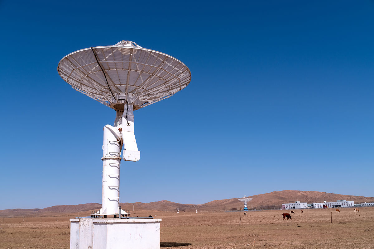 2021年4月19日,内蒙古自治区锡林郭勒盟正镶白旗,中国科学院国家天文