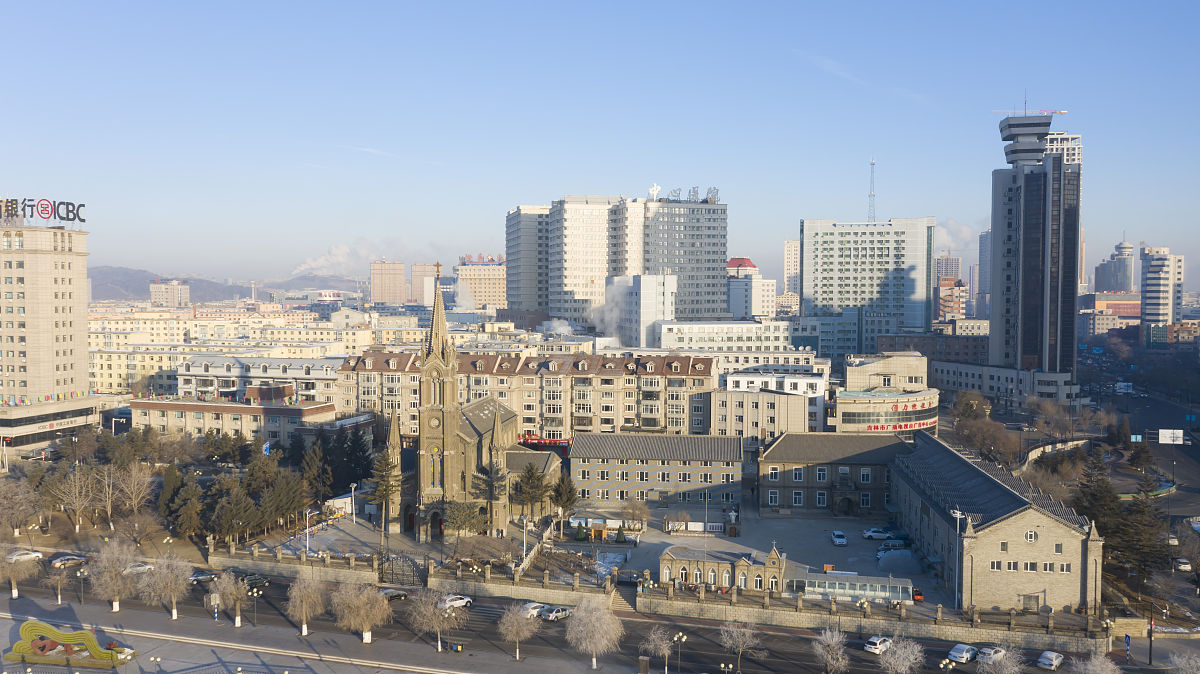 2021年1月2日,吉林省吉林市松江路三号天主教堂.