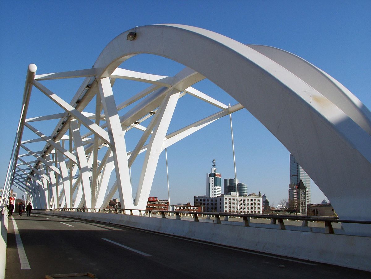 探寻津门桥梁：解放桥、赤峰桥等六座桥梁的建筑特色