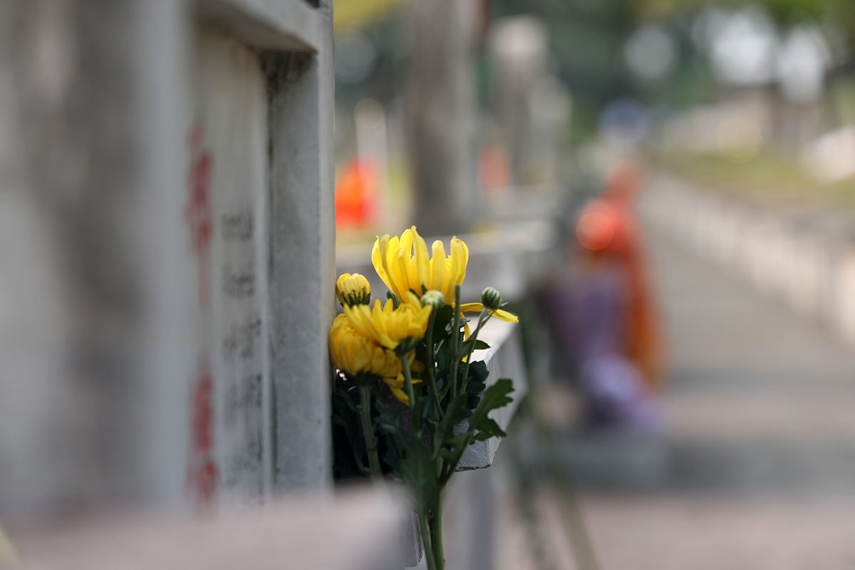 主人公沉浸在亲人去世的悲伤中，一直过不去这个坎。清明节当天通过点击家里的蛛丝马迹，发现去世亲人曾经的点点滴滴，明白他们其实是换了种形式陪伴或守护。在缅怀他们的同时，我们的生活永远要朝前看，遗忘才是真正的死亡。请根据以上内容，撰写条漫文案，请问中文回答