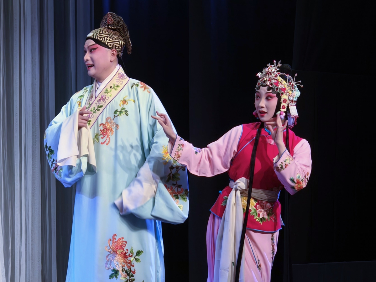 2026年1月17日,上海,上海昆剧团青年演员周亦敏在昆曲