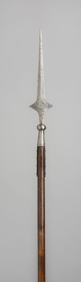 eared spear, germany, 1500/1600. artist unknown. (photo by by he