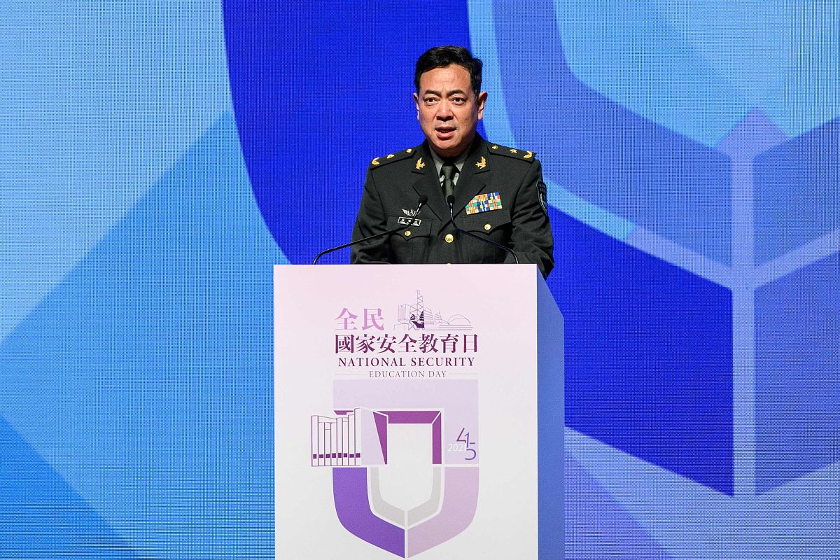 2021年4月15日,香港,由香港特区政府主办的"全民国家安全教育日2021"