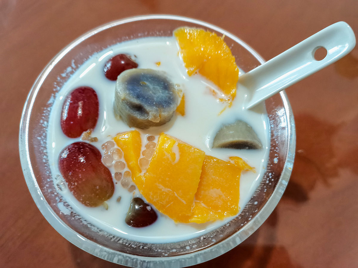 芒果原浆怎么做杨枝甘露