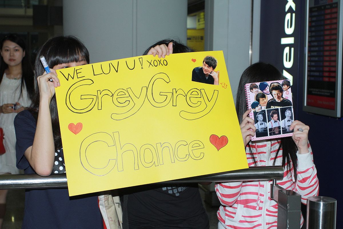 2012年4月28日,香港,天才神童,lady gaga师弟格雷森·蔡斯greyson cha