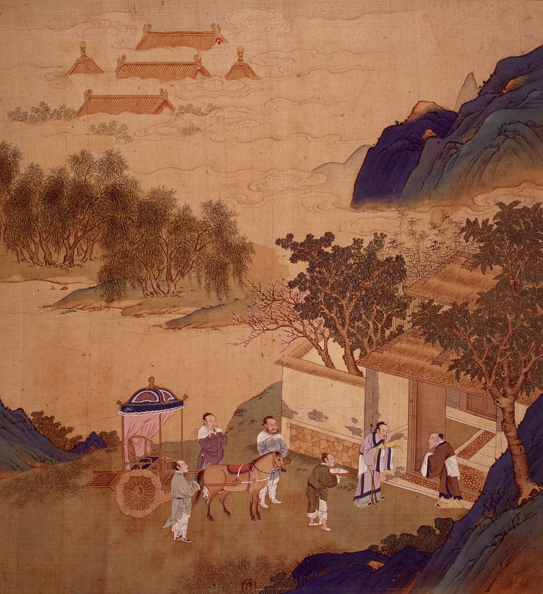 古代做图的人或动物