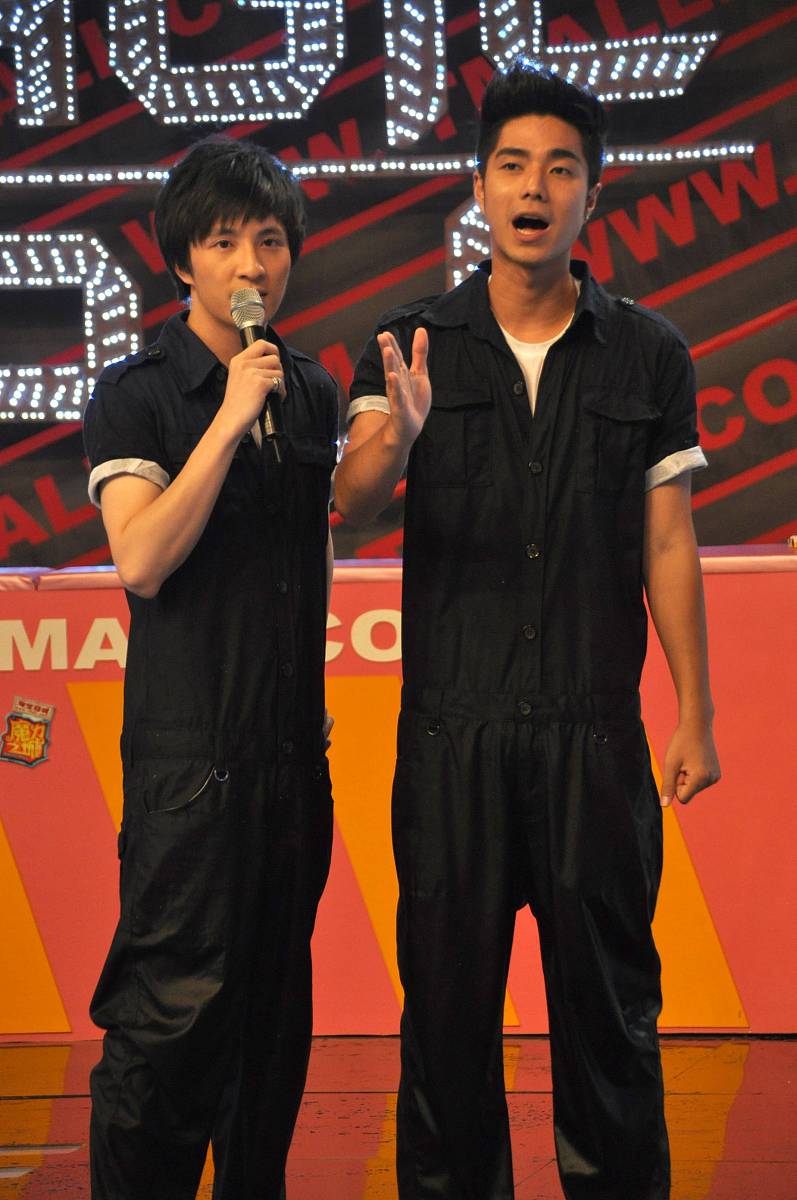 2011年8月1日,上海,一档全新搞笑类综艺节目《魔力之城》录制第一期.