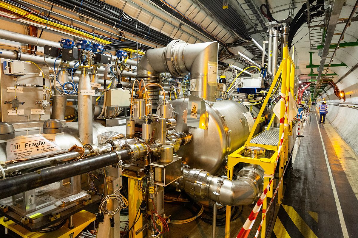 当地时间2019年9月14日,瑞士梅汉,欧洲核子研究中心(cern)粒子物理实
