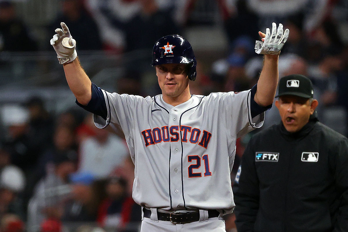 2021年10月31日,美国,2021mlb世界大赛g5,亚特兰大勇士vs休斯顿太空人