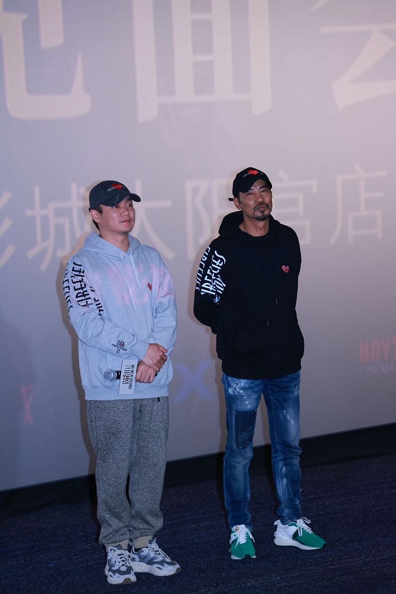 2021年12月27日,上海,电影《误杀2》上海路演 .肖央 任达华