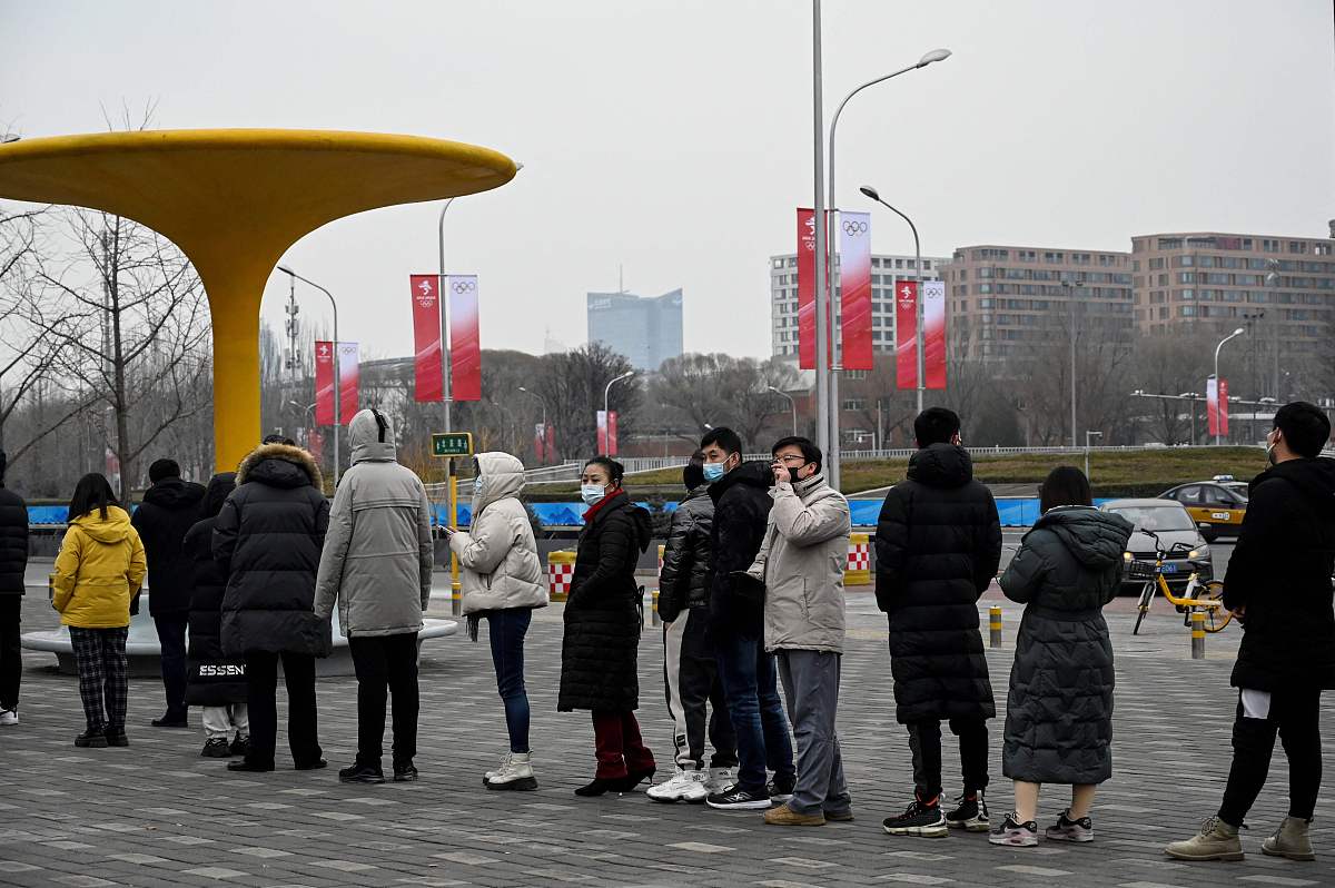 2022年1月21日,北京,北京市第271场新冠肺炎疫情防控工作新闻发布会召