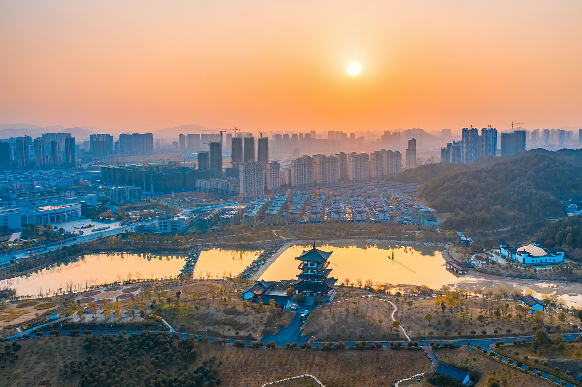 2019年3月11日,江西省宜春市,禅都文化博览园.
