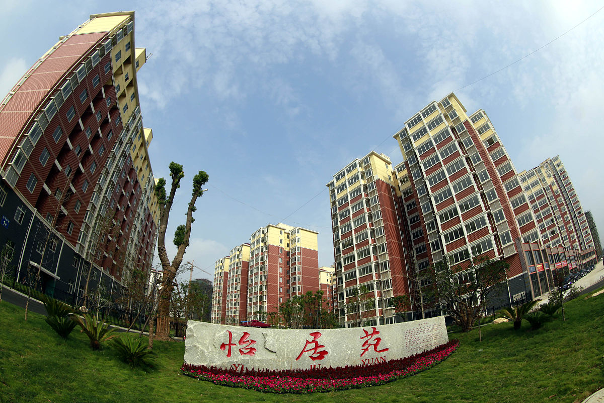 2013年08月27日,江西省九江市,拍摄的江西九江中心城区公租房项目——