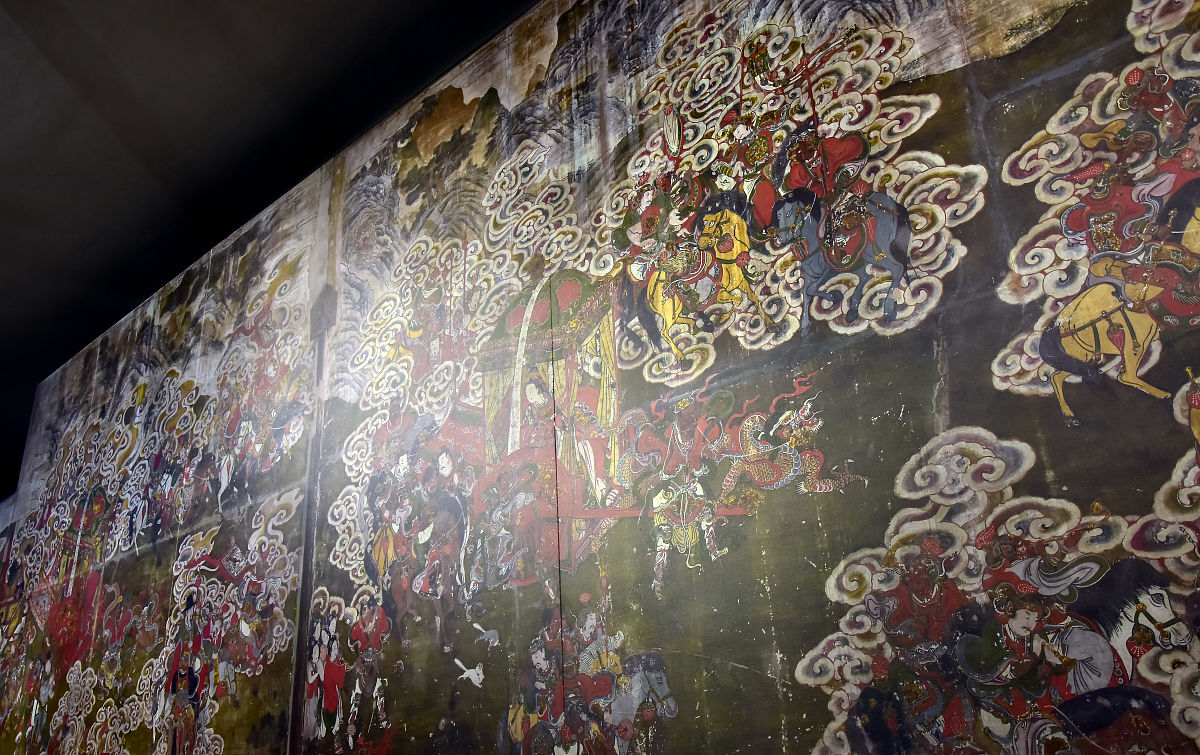 2017年4月27日,北京."保护与传承——山西寺观艺术暨文献展"在国家图