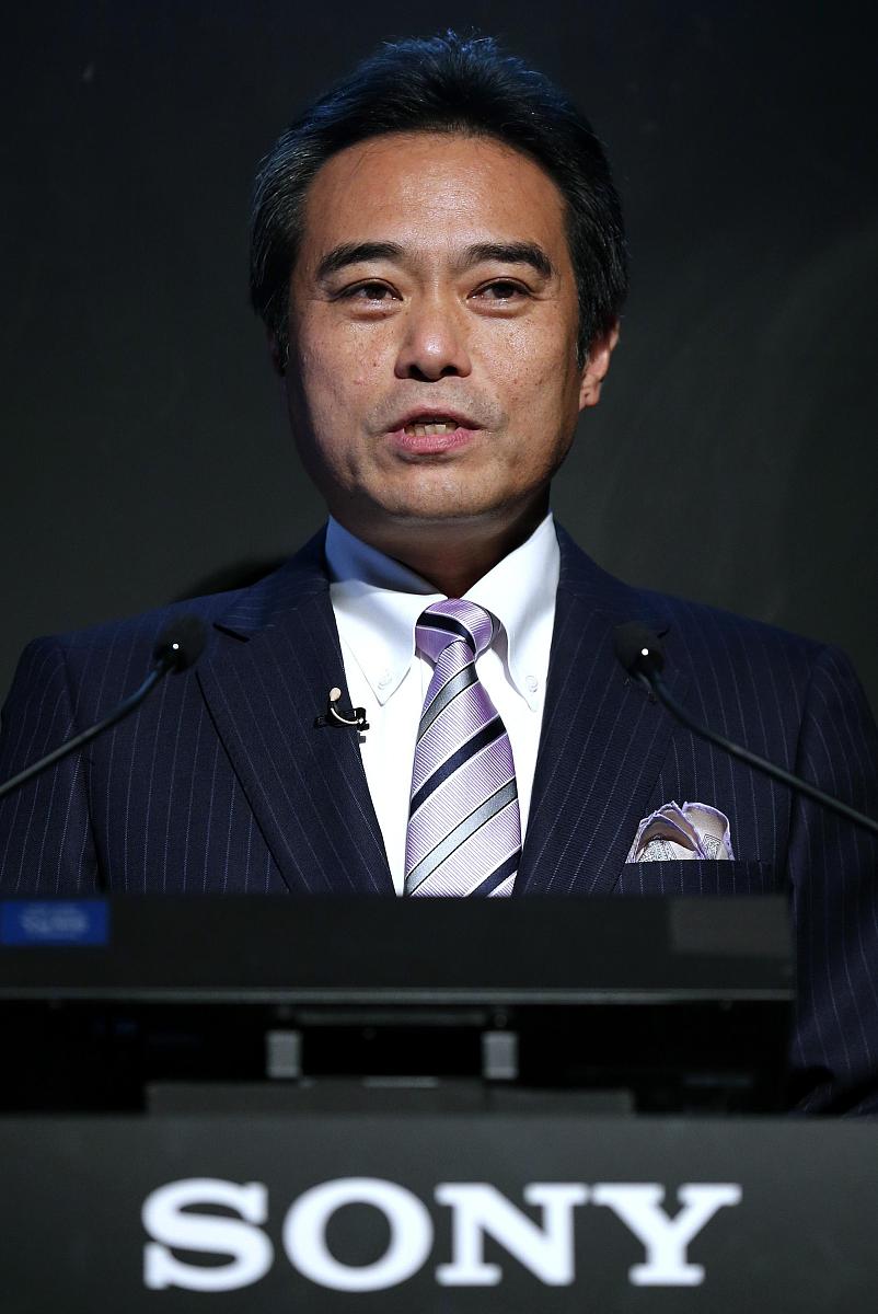 当地时间2013年4月11日,日本东京,索尼正式发布bravia 4k超高清电视,4