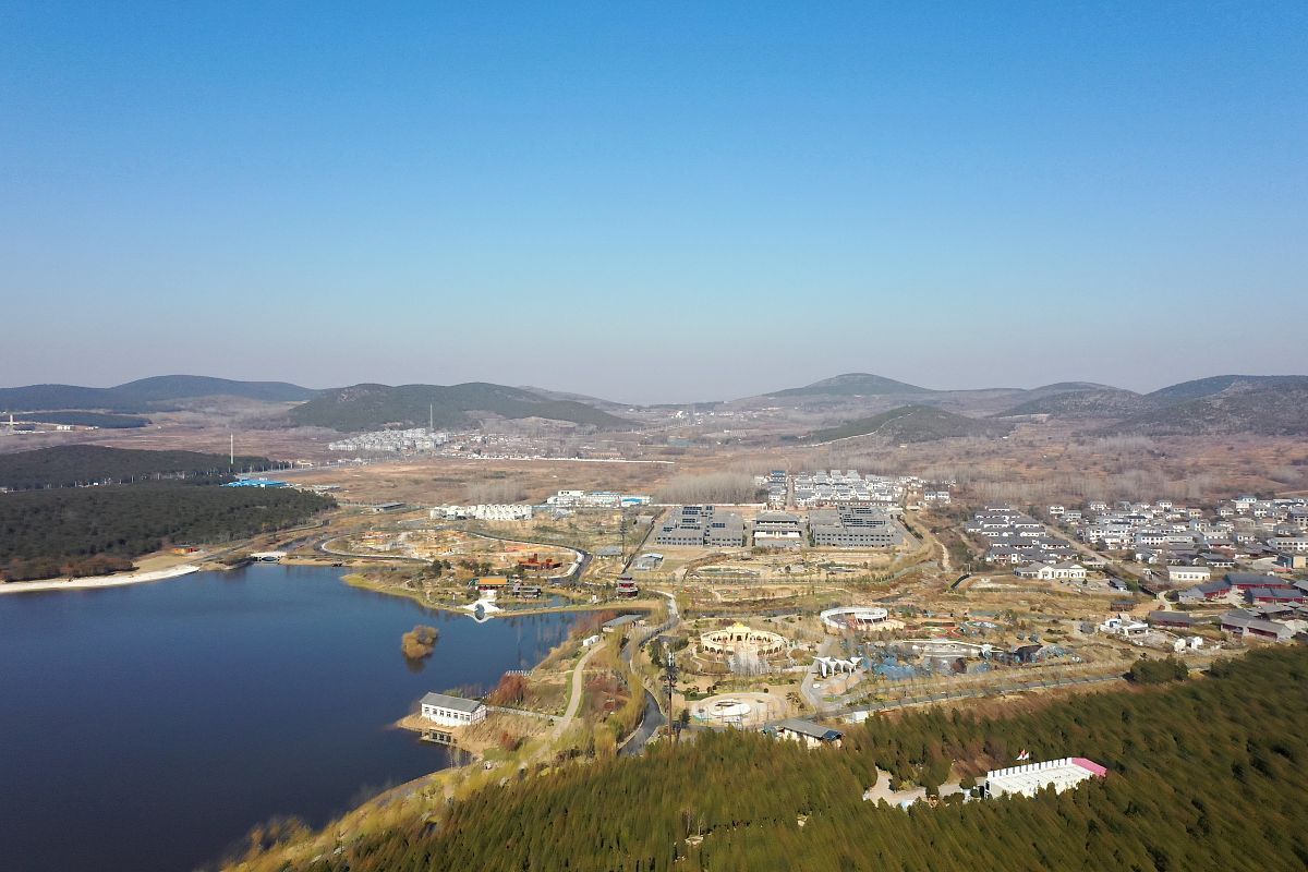 2021年12月3日 ,江苏徐州,吕梁风景区.